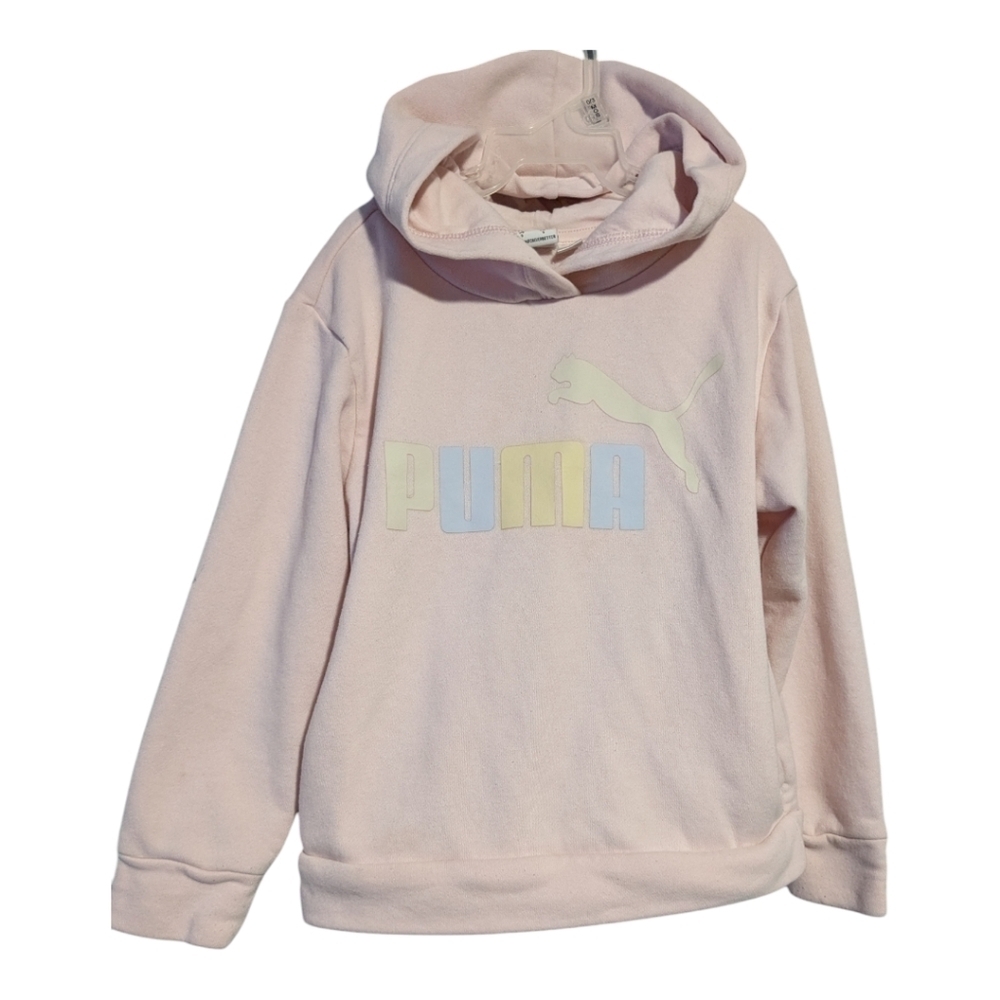 Puma Hoodie, Girls, size 5. Pink